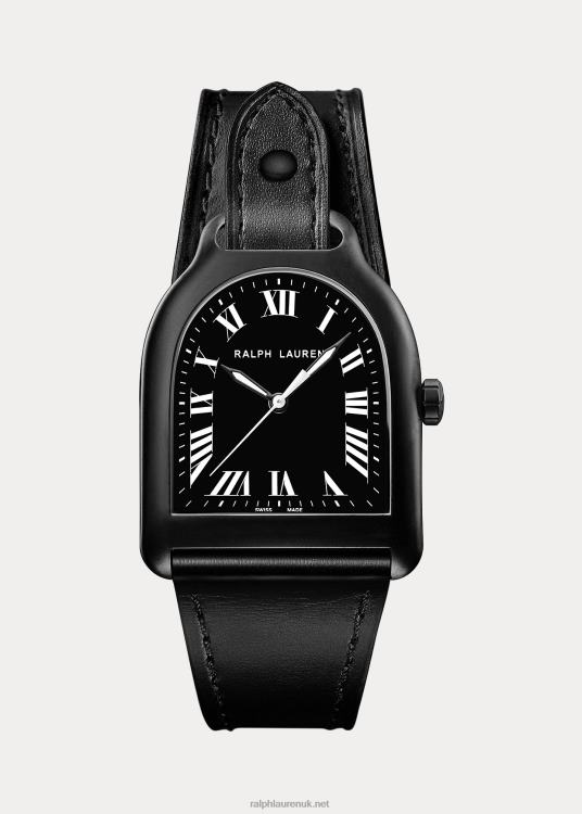 UK Ralph Lauren Men Medium Steel Black FinishTRVP02812